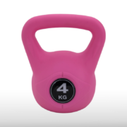 Crveno-rozna girja kettlebell od 4 kg, model Rose Red GP-04