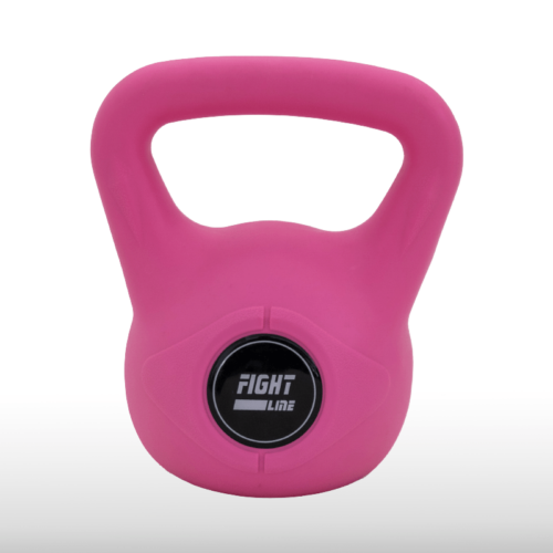 Crveno-rozna girja kettlebell od 4 kg, model Rose Red GP-04