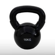 Girja kettlebell od 16 kg, crna verzija Black Edition, model Fight Line KBE-16