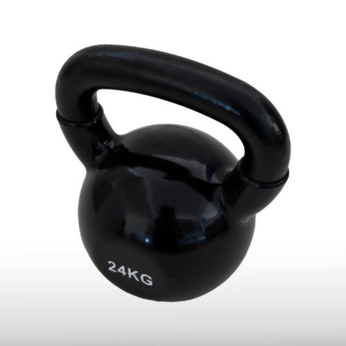 Girja kettlebell od 24 kg, crna verzija Black Edition, model Fight Line KBE-24