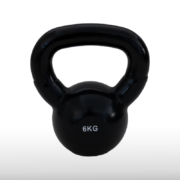 Girja kettlebell od 6 kg, crna verzija Black Edition, model Fight Line KBE-06